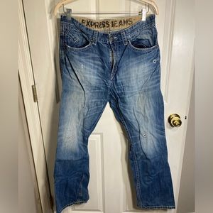 Express mens Kingston jeans - bootcut - 36x32
